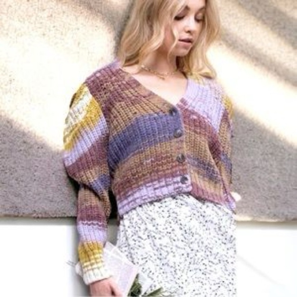 Multicolor Striped Women's Sweater